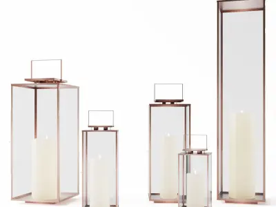 Rh AMALFI LANTERN 3D model