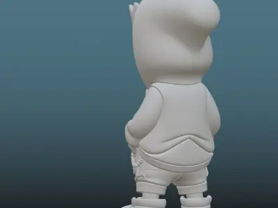 Bart Simpson Urban Sport 3D Printing STL File 3D print model
