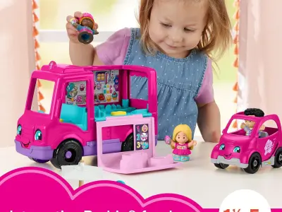 Fisher-Price Little People Barbie Toddler Toy Low-poly 3D model
