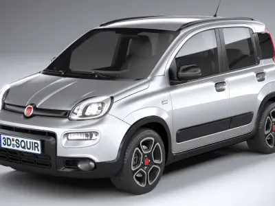 Fiat Panda CityLife 2021 3D model