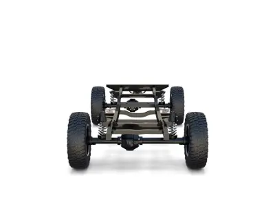 Range Rover Classic Chassis 3D model