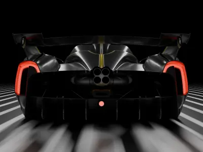 Pagani Huayra R 3D model