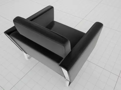 Wegner CH101 UE4 Chair Low-poly 3D model