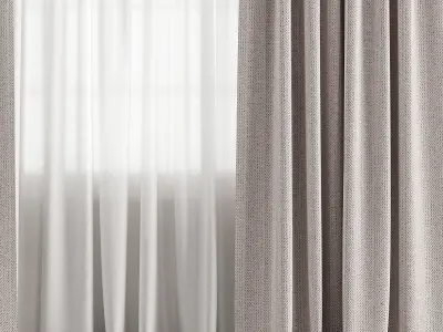 Curtain 16 3D model