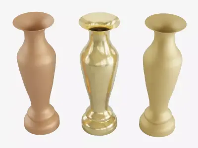 Decorative Vase Low-poly 3D model