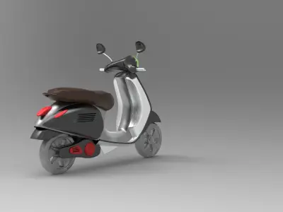 Vespa 3D Model 3D model