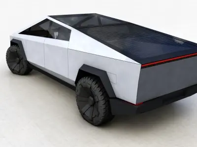 TESLA CYBERTRUCK 2019 3D model