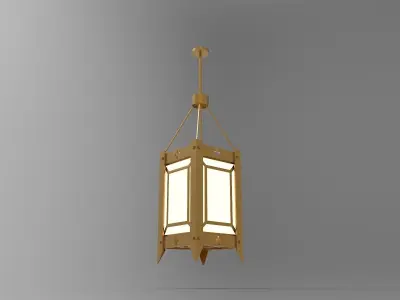 lantern N hanging 3D model