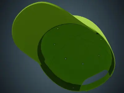 Baseball Cap 1 Basic 3D model