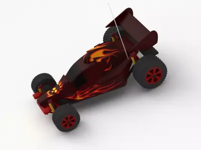 Blaze the RC 3D model