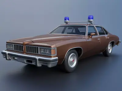 Pontiac LeMans 4 Door  3D print model