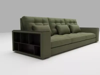  Sofa 3D model 3D model