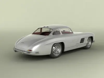 Mercedes 300SL 3D model