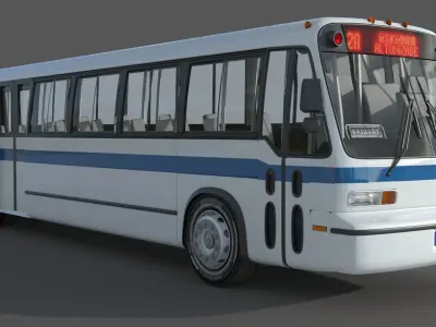 GMC RTS 1981 Bus 3D model