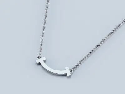 Smile Pendant T 3D print model