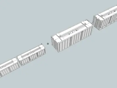 US Sugar Cars HO N O 3D print model
