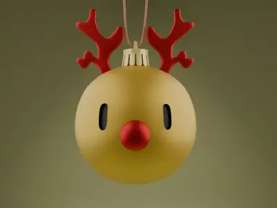 Christmas Ball 3D model purchase