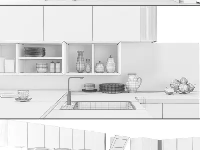 Barolo Kitchen DMI 3D model