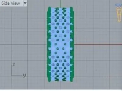 Pave Ring 232 3D print model