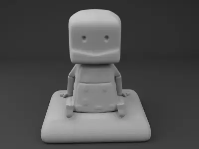 Stone Cartoon  3d printable Free 3D model
