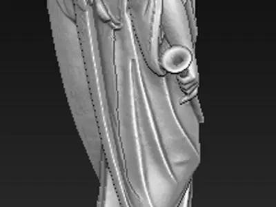 Angel 6 3D model statue 3D model