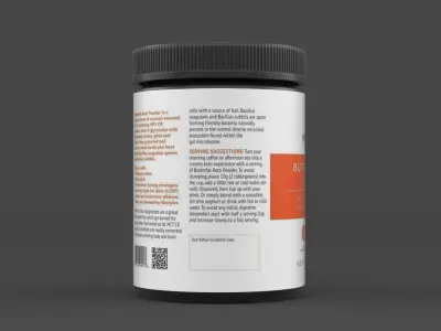 Protein Powder 3D model 124