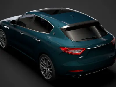 Maserati Levante GranLusso Royale 2020 3D model