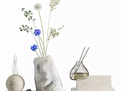 decorative set 08 3D model get