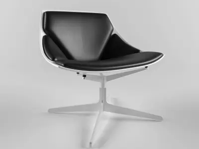 Fritz Hansen Space Chair 3D model
