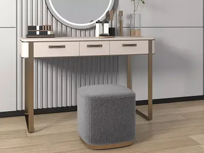 Dressing table 3D model 2