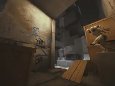 Easy Urban Concrete Kit - Unreal Engine Asset Pack Low-poly 3D model