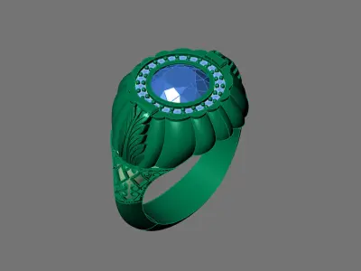 STL 3DM Gents Rings Ready Models Mens Rings 3D print model 3D print model