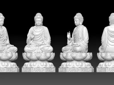 Supreme Buddha  3D print model