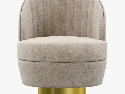 Essential Home Gable Single Sofa 3D model