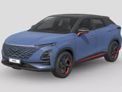 Cherry Omoda 5 Low-poly 3D model