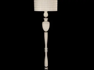 Floor lamp 3D model purchase