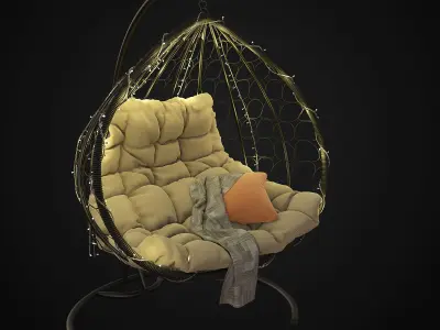 Conoon armchair M-GROUP 3D model