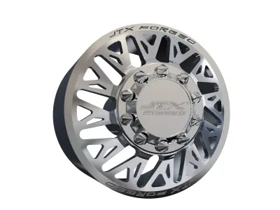JTX FRONT GAME DUALLY WHEEL 3D MODEL 3D print model