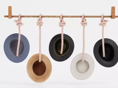 -Hat Wall Decoration- 3D model