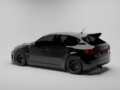 Subaru WRX STI 3D model