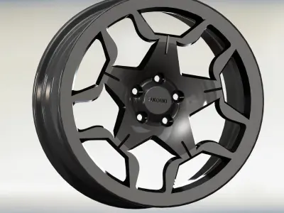 WHEEL Free 3D model