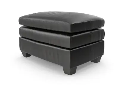 Ottoman v1 Low-poly 3D model