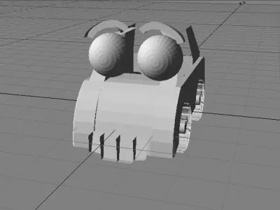 Cartoon Vehicle - Car 3D model