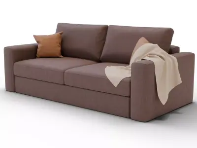 Modern Sofa 3-seater 3D model