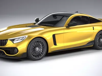 Generic Sport Car 2021 3D model