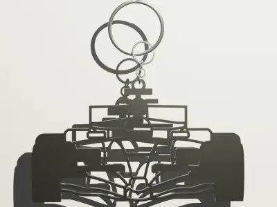 Renault R25 Formula 1 Keychain Free 3D print model