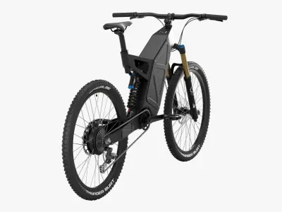 Electric bike 3 3D model