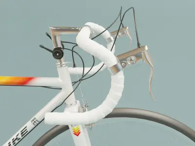The Race Bicycle 3D model