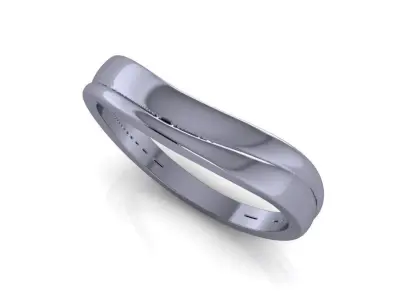Diamond Jewelry Ring 3D print model 34