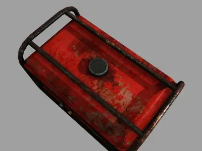 Generator portable Free low-poly 3D model